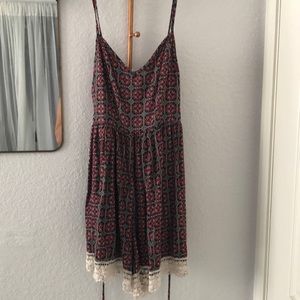 Abercrombie and Fitch Geometric Romper